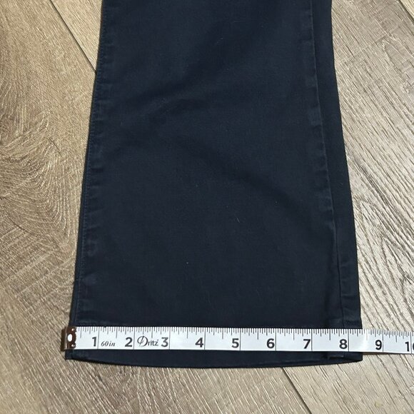 FRAME Le Crop Mini Boot Carbon Blue Chino Pants Size 26 - Picture 12 of 12